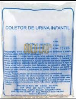 COLETOR DE URINA INFANTIL MASC. NAO EST C/ 10