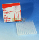 CUBETA DE PLASTICO 10MM P/ ESPECTROFOTOMETROS C/100PC