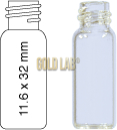 VIAL C/R N8-1 INCOLOR 11,5X32,5MM 1,5ML C/100PC