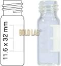 VIAL C/R N10 INCOLOR GRADUADO 11,6X32MM 1,5ML C/100PC