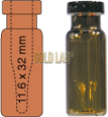 VIAL S/R N11 AMBAR C/INS.AREA ROT.11,6X32M 0,2ML C/100