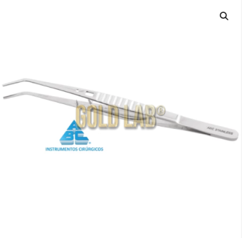 PINÇA ENDODONTIA PARA CONE OU PIVO C/ TRAVA 15 CM