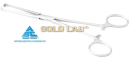 PINÇA ALLIS 25CM 5X6 DENTES PARA INTESTINO E TECIDO
