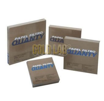 PAPEL FILTRO QUANTITATIVO 41 F. PRETA Ø 33,0 CM C/ 100