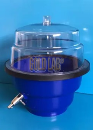 DESSECADOR PLASTICO PP 250MM/7500ML S/ VACUOMETRO