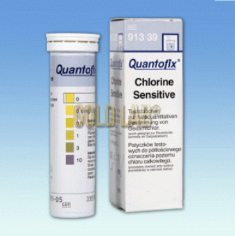 QUANTOFIX CLORO ALTA SENSIBILIDADE 0-10MG/L C/100 TIRAS