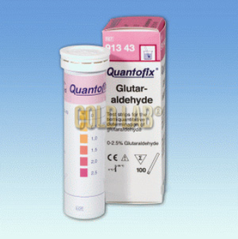 QUANTOFIX GLUTARALDEIDO 0-2,5% GLUT.C/100 TIRAS