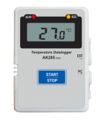 DATALOGGER DE TEMPERATURA COM ENTRADA PARA SONDA EXTERNA