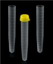 TUBO CONICO PP 12ML MANUAL/AUTOMAÇAO GRADUADO COM TAMPA PRESSAO INTERNA AMARELA PT/100