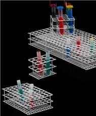 ESTANTE 60 FUROS PARA TUBO COM DIAMETRO DE 16MM AMARELA