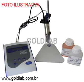 PH METRO BANCADA MICROPROCESSADO EXATIDAO SIMPLICIDADE COMPLETO C/ SENSOR TEMPERATURA 0/14 PARA ALCOOL