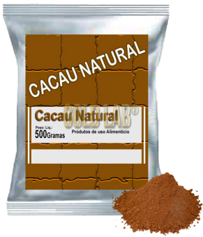 CACAU EM PO NATURAL 500 GRAMAS MATERIA PRIMA CACAU EM PO NATURAL - IN VITRO