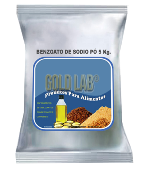 BENZOATO DE SODIO PO 5 KG - IN VITRO