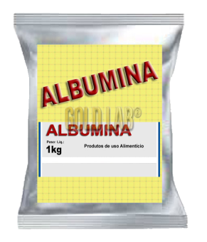 ALBUMINA 1KG PURA (PROTEINA DA CLARA DO OVO) - IN VITRO