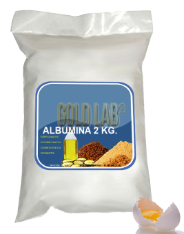 ALBUMINA 2KG PURA (PROTEINA DA CLARA DO OVO) - IN VITRO