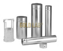 CILINDRO DE AÇO INOX 304 PARA ESTERILIZAR PIPETAS 50X400MM