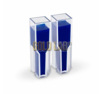 CUBETA DESC. 1,6ML 10MM SEMI MICRO 340-800NM PS C/100