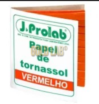 PAPEL TORNASSOL VERMELHO (ALCALINO BASICO) C/100