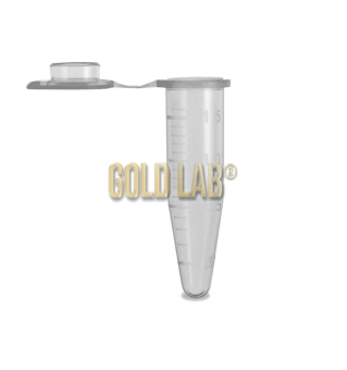 MICROTUBO TIPO EPPENDORF VOL. 1,5ML, GRADUADO PP, AMARELO PCT 500UND