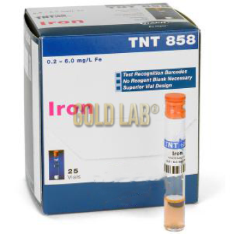 FERRO REAGENTE TNTPLUS 0,2-6,0MG/L FE 25 TESTES