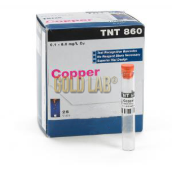 COBRE REAGENTE TNTPLUS FAIXA 0,1-8,0 MG/L 25 TESTES