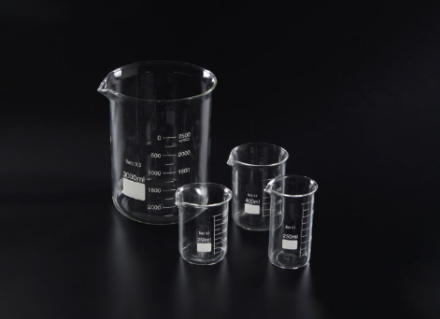 BEQUER VIDRO 1000ML + FORMA ALTA