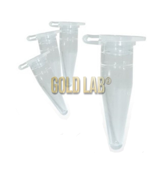 MICROTUBO TIPO EPPENDORF VOL. 0,2ML TAMPA LISA AMARELO PCT 1000UND