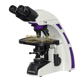 MICROSCOPIO BINOCULAR OTICA FINITA ACROMATICO C/ CAMPO ESCURO OLEO LED 3W 1600X