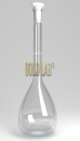 BALAO VOLUMETRICO 250ML C/ROLHA POLI