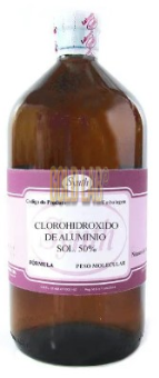 CLOROHIDROXIDO DE ALUMINIO SOL. 50% 1000 ML