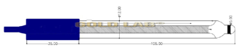 ELETRODO REDOX METALICO COMB. PRATA EM ANEL