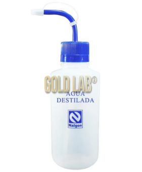 PISSETA GRADUADA POLIETILENO 500ML AGUA DESTILADA