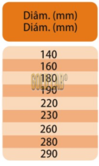 DISCO P/DESSECADOR PORCELANA - 220MM