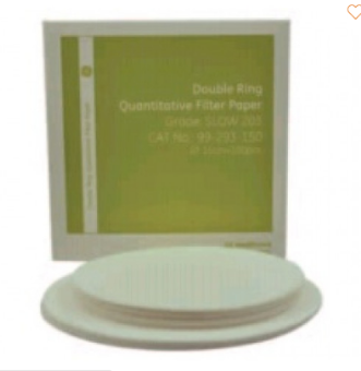 PAPEL FILTRO QUANTITATIVO FX PRETA Nº42 - 18,0CM - C/100 