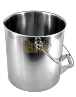 BALDE AÇO INOX 304 15000ML 25X33CM