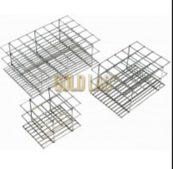 RACK/ESTANTE ARAME REVESTIDO PVC 24 TUBOS 13MM