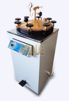 AUTOCLAVE VERTICAL 300 LTS ANALOGICO COM PEDAL