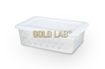 BANDEJA/CAIXA PLASTICA 13 LITROS 46X30X14CM MICRO ONDAS FREEZER C/ TAMPA