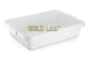 BANDEJA/CAIXA PLASTICA 21 LITROS 55X41X13CM MICRO ONDAS FREEZER C/ TAMPA