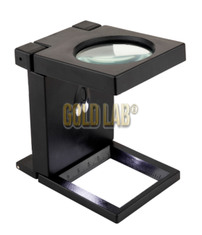 LUPA CONTA FIOS LED 5D 50MM - SLF150 - 9X7X3