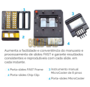 CÂMARA DE INCUBAÇÃO DE 2 POÇO P/ SLIDES FAST 2 ALMOFADAS 20×20MM C/10