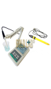 MEDIDOR DE PH DE BANCADA (PH PLUS) + ELETRODO DE PH PARA SOLUÇÕES ÁCIDAS - GL42