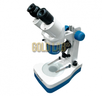 ESTEREOMICROSCOPIO BINOCULAR COM AUMENTO ATE 80X SEM ZOOM ILUMINAÇAO LED