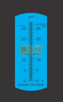 REFRATÔMETRO ANALÓGICO (%NACL)