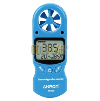 TERMO-HIGRO-ANEMOMETRO DIGITAL - KR825