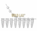 MICROTUBO PCR 200 UL TIRAS 8X TAMPA DOMED. TRANSPARENTE. 125 UN/PCT