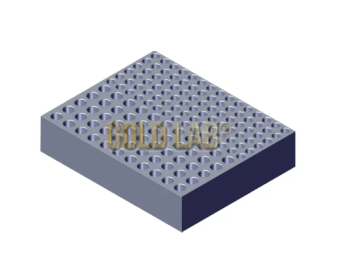 BLOCO BANHO SECO DUPLO DE AQUECIMENTO PARA 90 TUBOS DE 0,5 ML E 55 TUBOS DE 1,5 ML