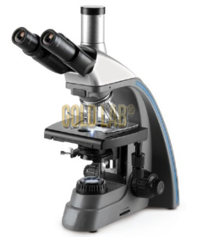 MICROSCOPIO BIOLOGICO OPTICA INFINITA TRINOCULAR, 30W ALOGENA, CONTRASTE DE FASE, CONDENSADOR COM ANEIS DE FASE