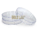 PLACA PETRI 60X15MM DESC. EST. C/20 LIVRE RNASE/DNASE/APIROG. METAIS PESADOS