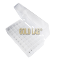 RACK 50 TUBOS CRIOGÊNICOS/MICROTUBOS 1,5 ML A 2,0 ML. TRANSPARENTE